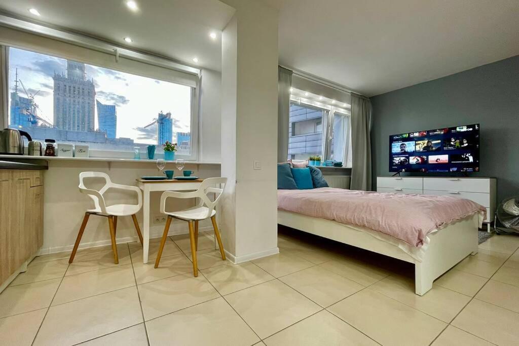 Апартаменты Gold 3 Metro X2 Wifi 300 Mbs 60'Tv Netflix Hbo Appletv+ Варшава Экстерьер фото